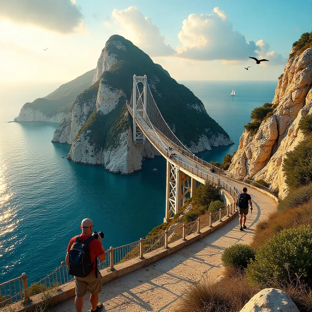 Windsor Suspension Bridge: Gibraltar Adventure Vista