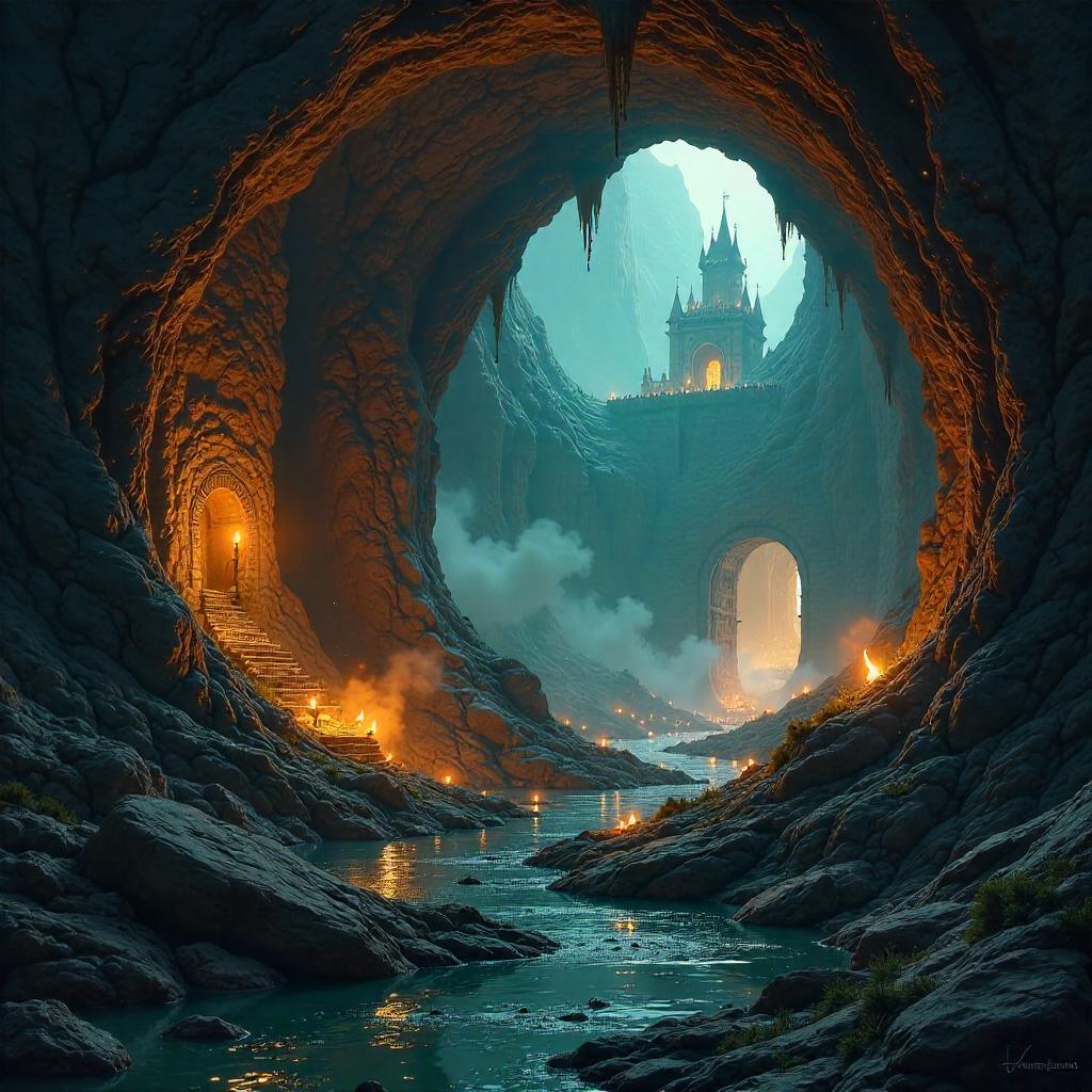 Cave Beneath the Castle: Concept Art