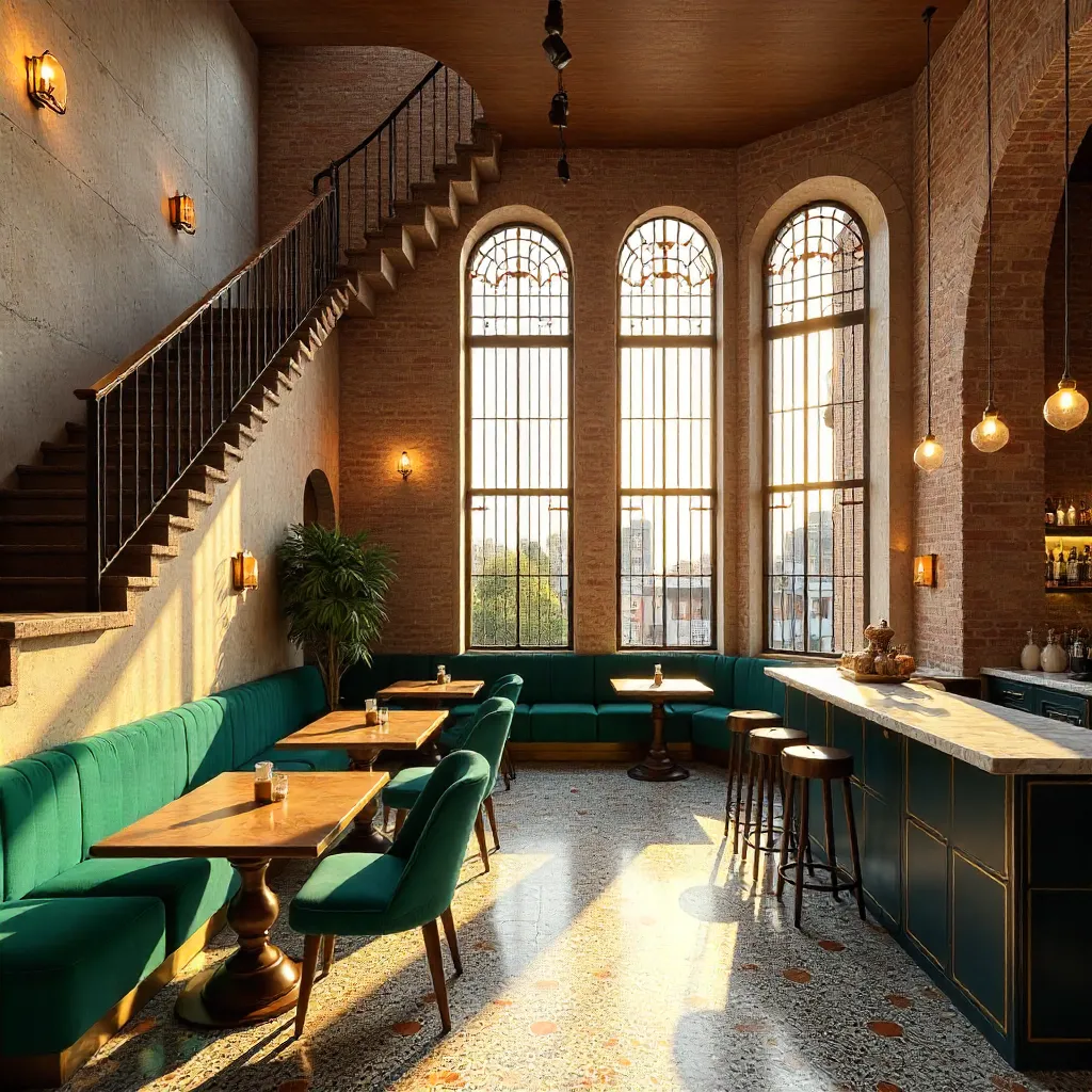 Abstract Architectural Café in Buenos Aires