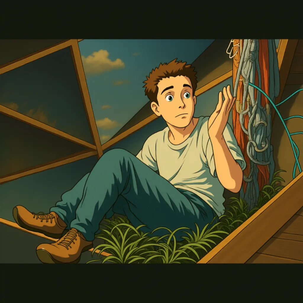 Jake Gyllenhaal in Source Code (2011) - Anime style