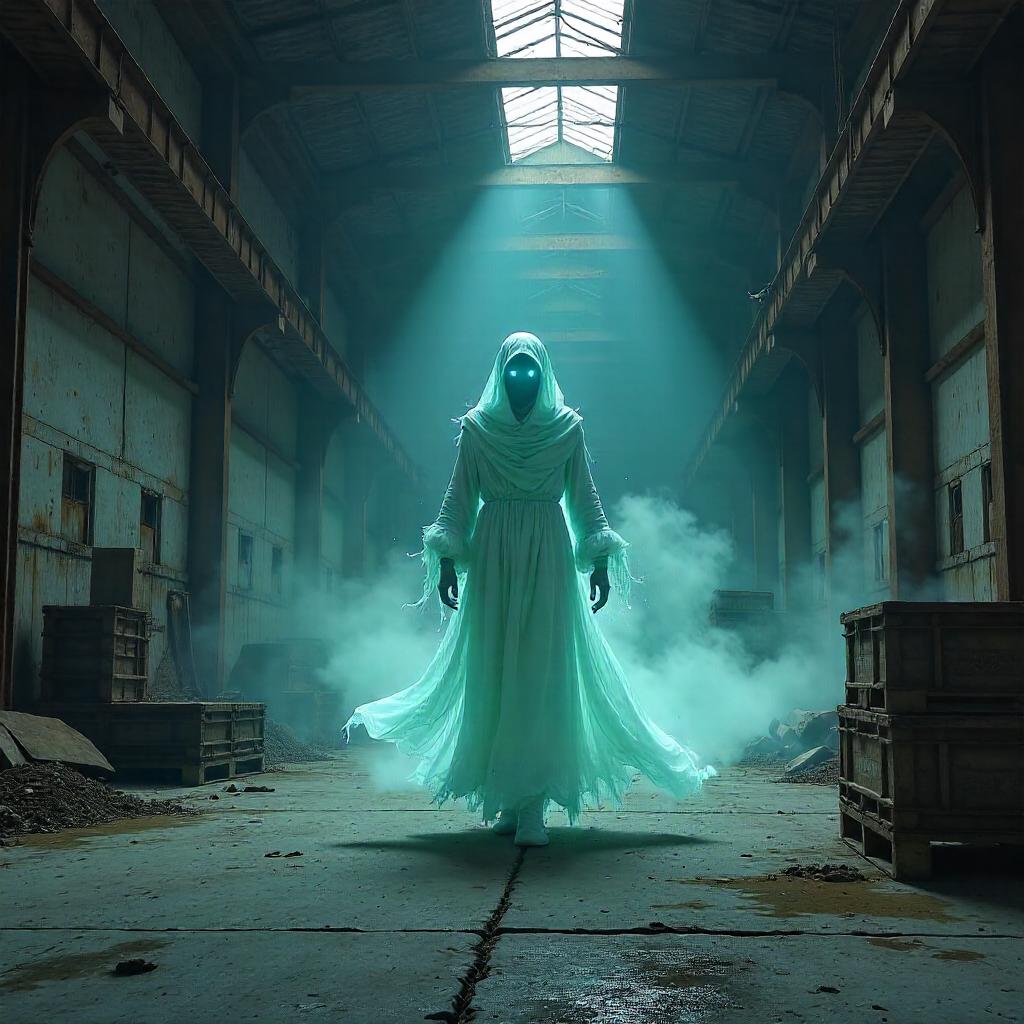 Desolate Warehouse Wraith — Concept Art