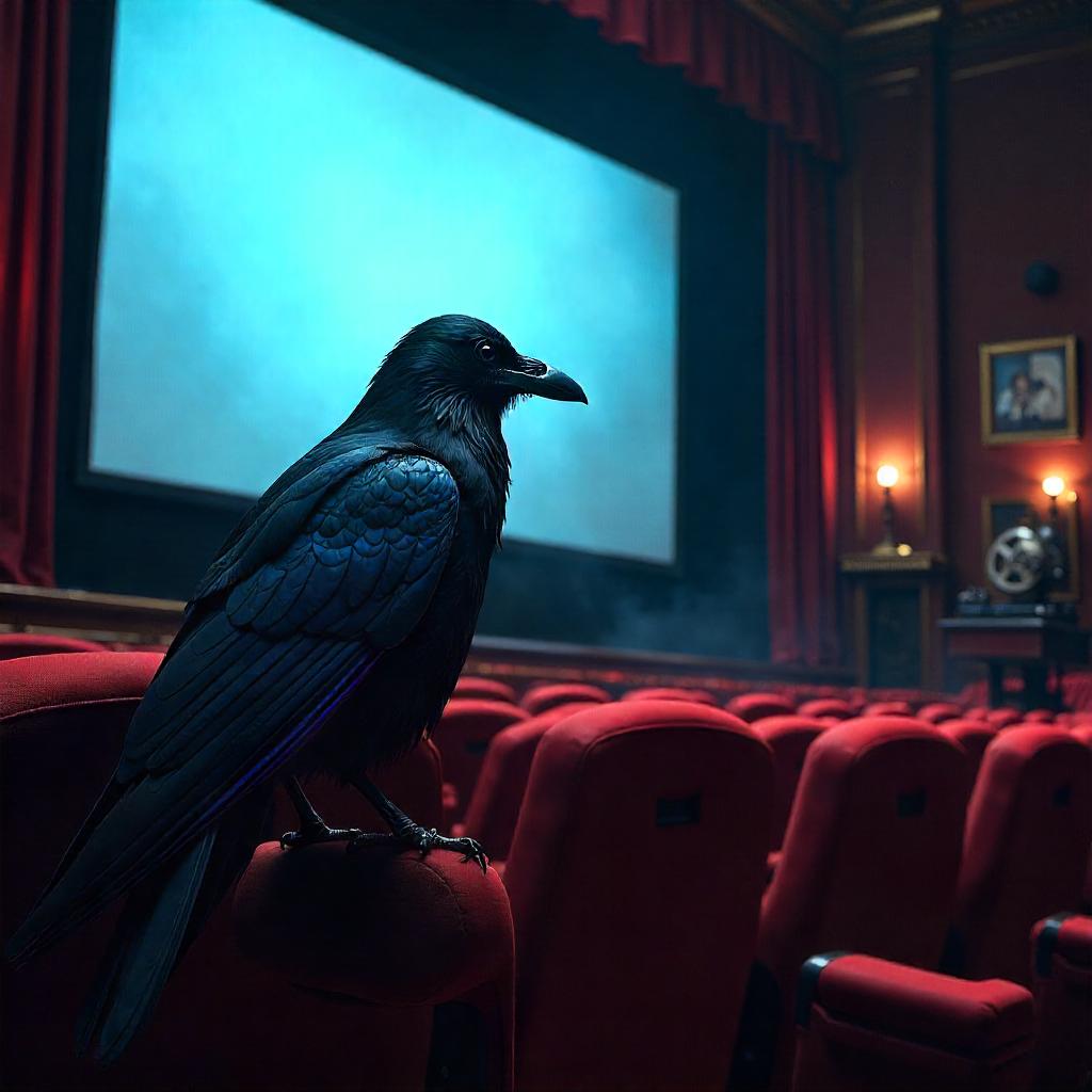 Raven in a Grand Cinema: Concept Art Scene