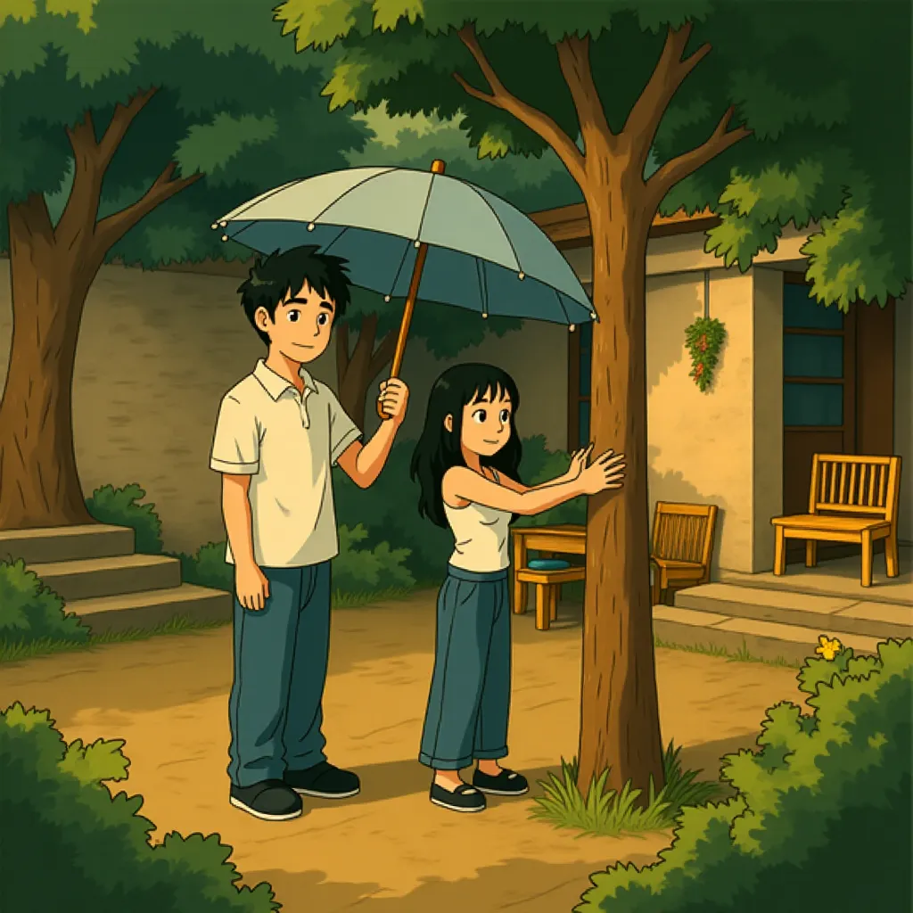 Jackie Chan and Jaden Smith in The Karate Kid (2010) - Anime style