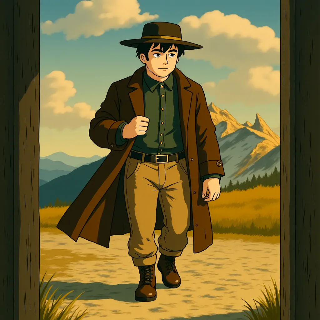 Channing Tatum in The Hateful Eight (2015) - Anime style