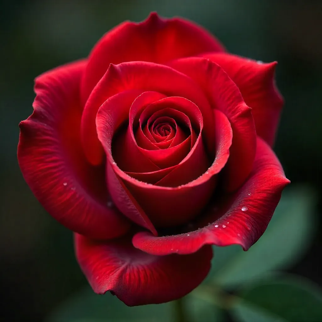 Hyper-Detail Macro Rose: Petal Patterns