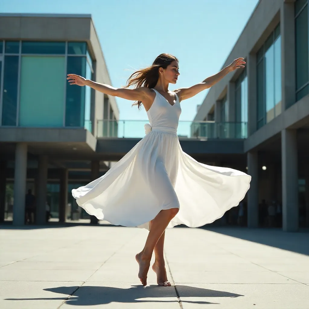 Barefoot Ballet Under Glass and Sky