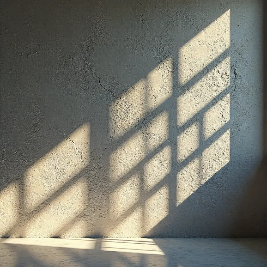 Geometric Light on a Textured Wall