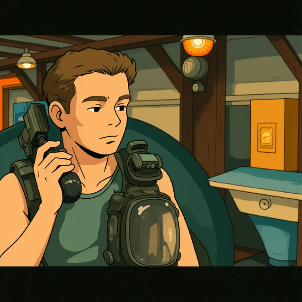 Stephen Lang in Avatar (2009) - Anime style