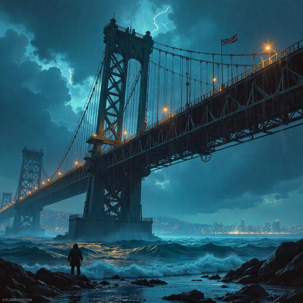 Stormbound Drawbridge Concept Art Scene