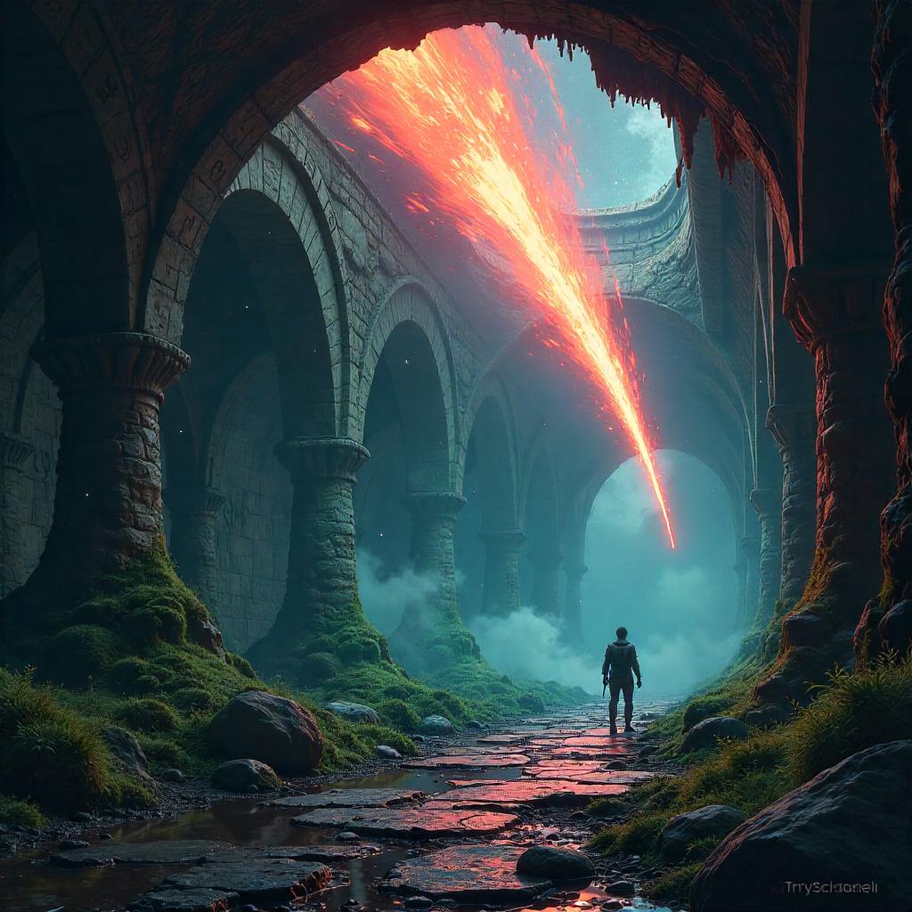 Comet Descends into the Dungeon: Concept Art
