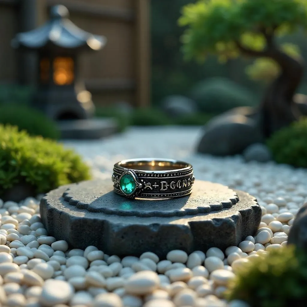 Enchanted Ring in a Zen Garden