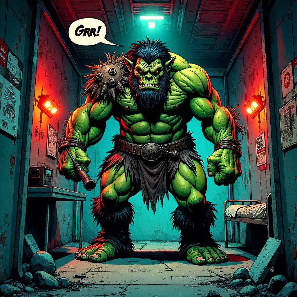 Troll in a Bomb Shelter: Comic Book Showdown