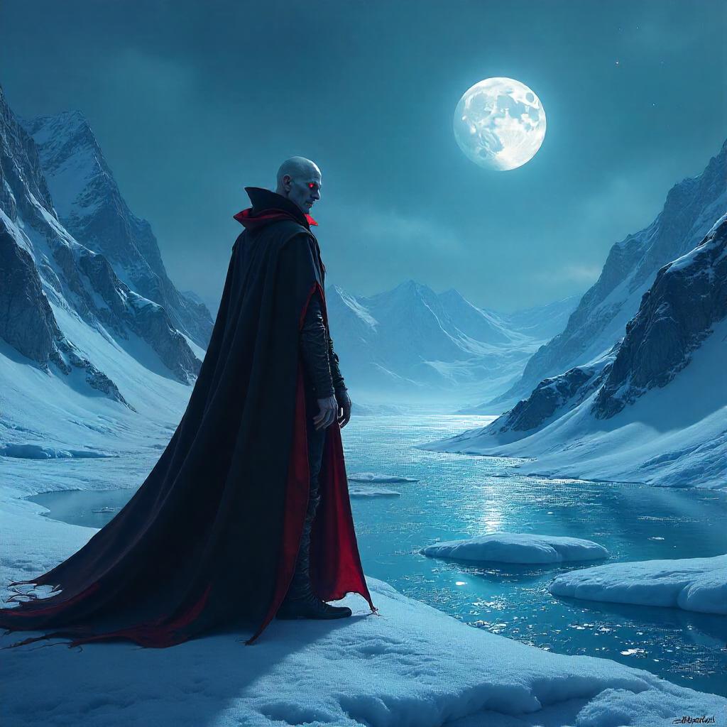 Vampire on the Glacier: Concept Art
