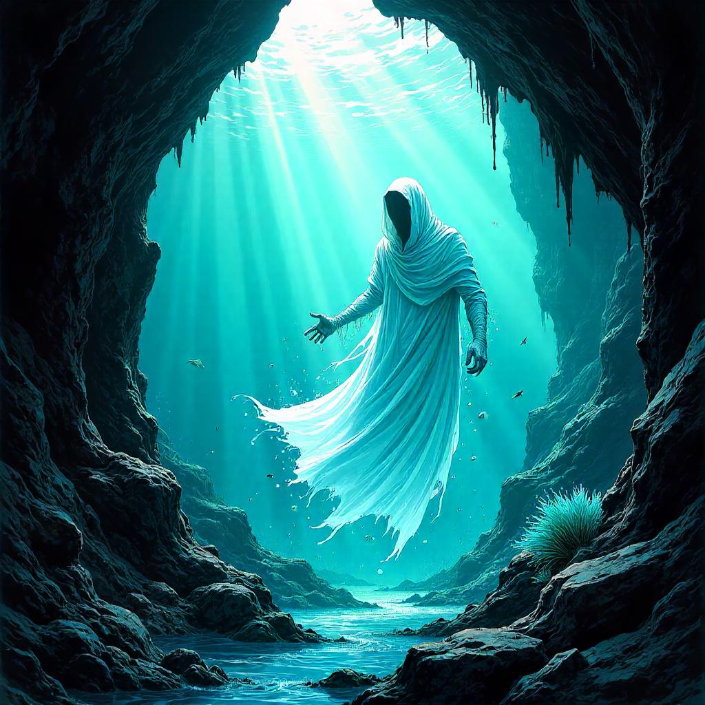 Wraith of the Deep: Underwater Cave