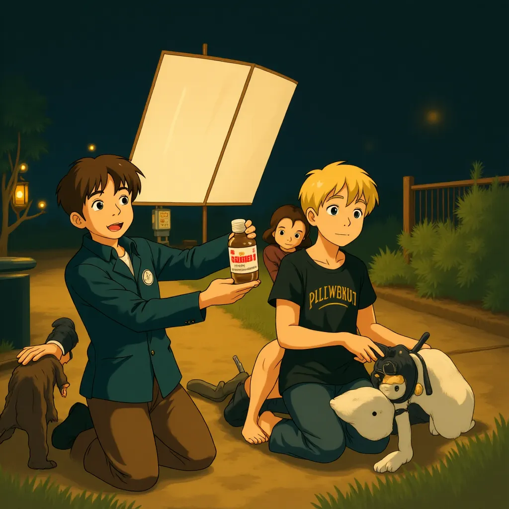 Ryan Gosling and Eva Mendes in The Place Beyond the Pines (2012) - Anime style