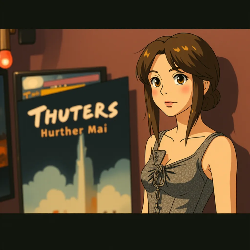 Daisy Edgar-Jones at an event for Twisters (2024) - Ghibli style
