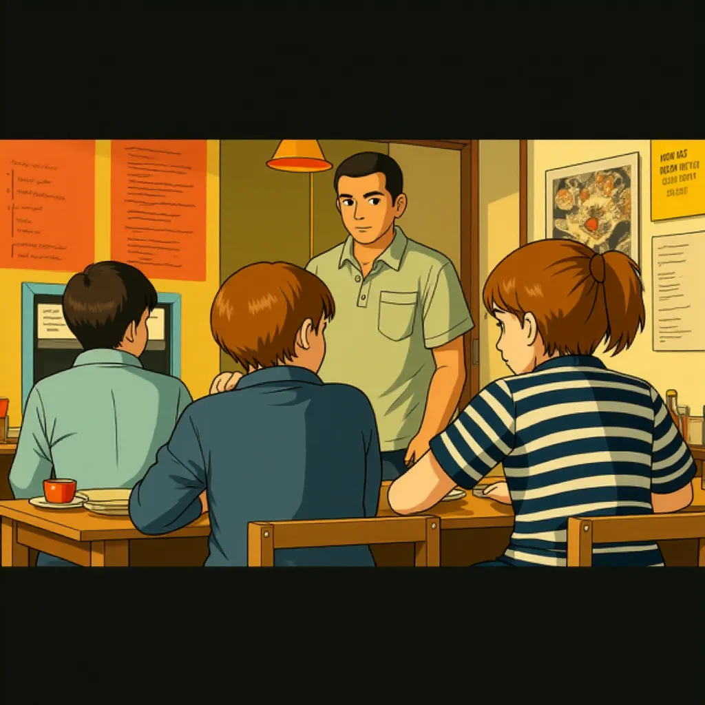 Quinton Aaron in The Blind Side (2009) - Anime style