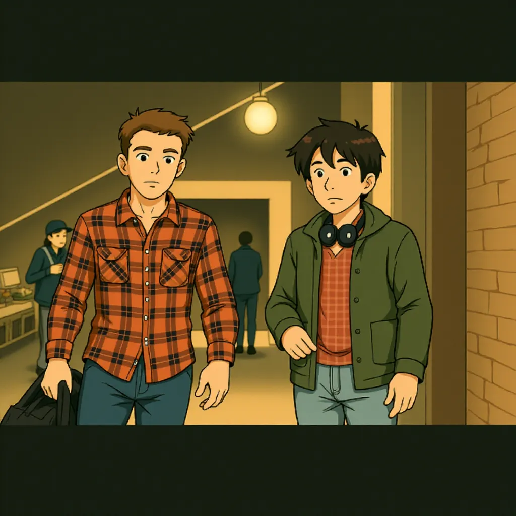 Ryan Reynolds and Daniel Espinosa in Safe House (2012) - Anime style