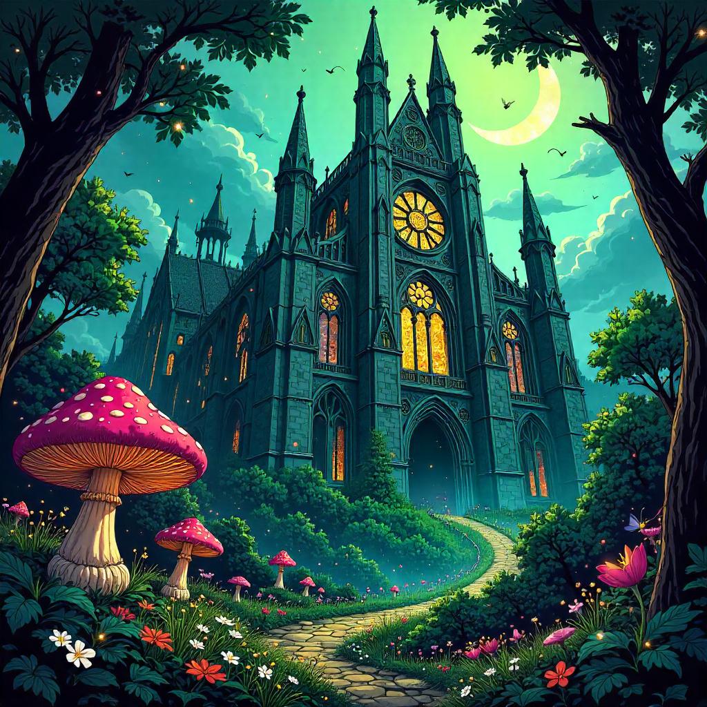 Cathedral of Fairy Comic Wonderland