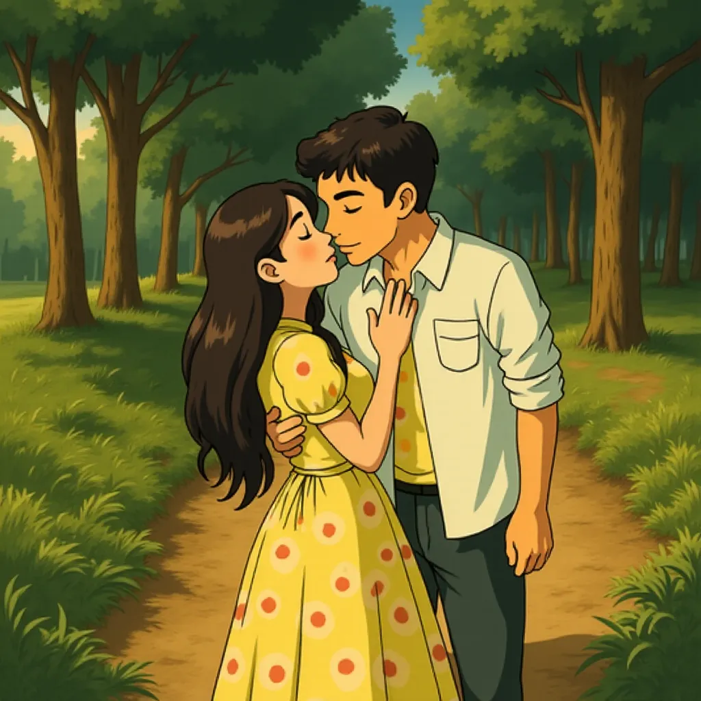 Param Sundari (2025) - Ghibli style