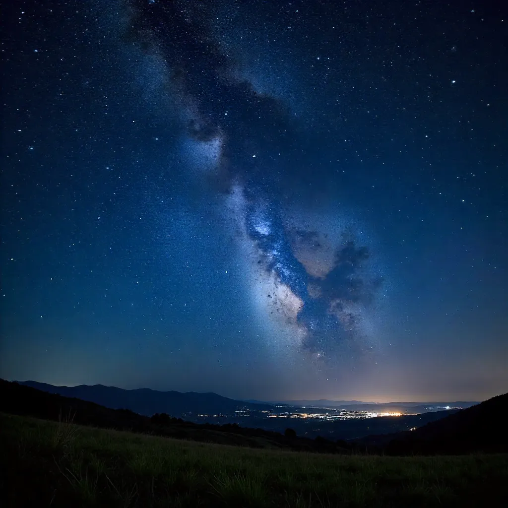 Starry Night Over Minas Gerais: Celestial Panorama
