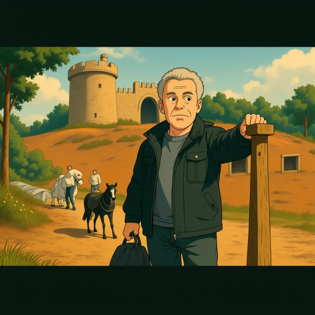 Ridley Scott in Robin Hood (2010) - Anime style