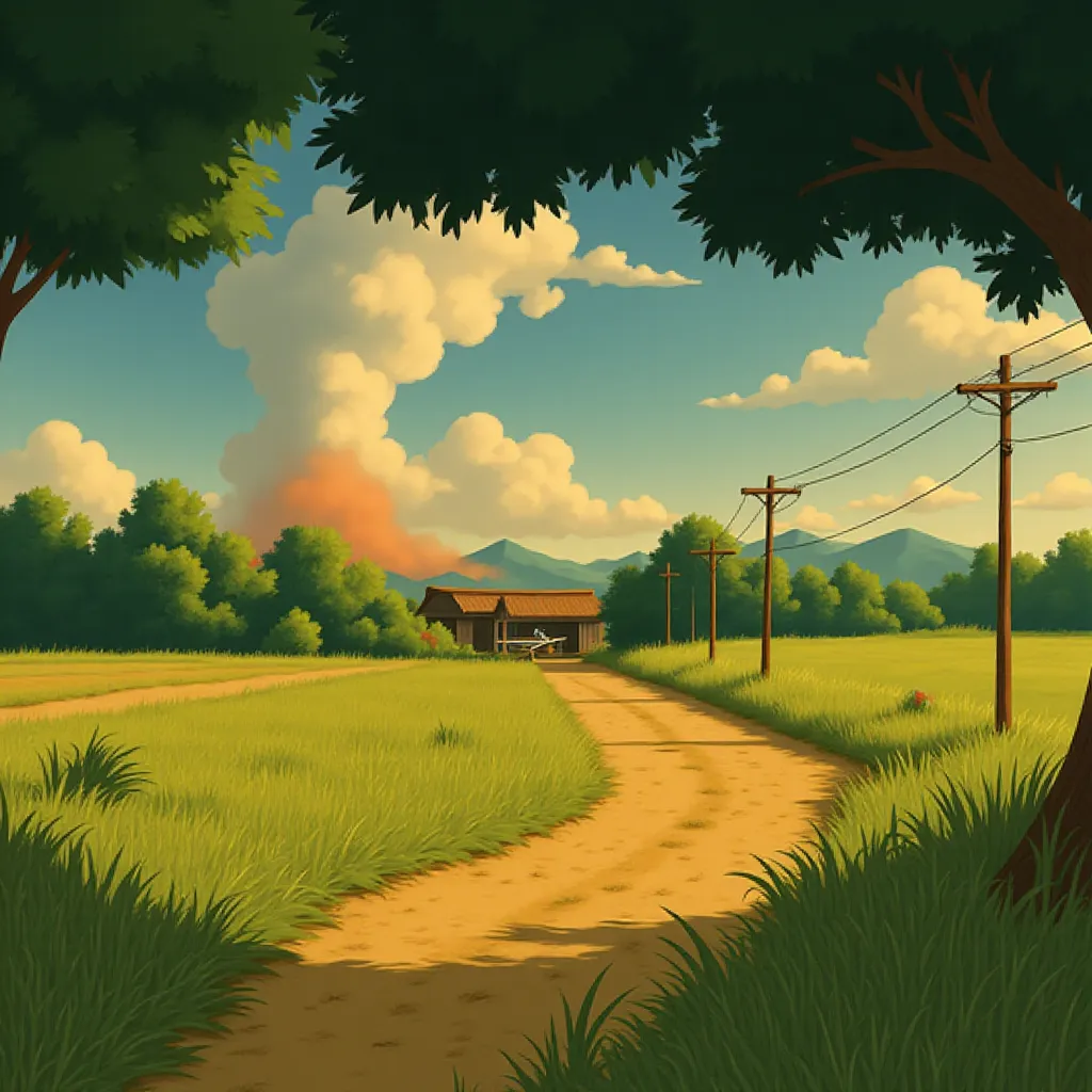 Twisters (2024) - Ghibli style