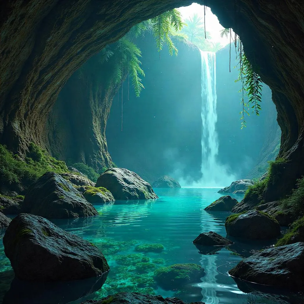 Hidden Lagoon Earthquake: Digital Art Scene