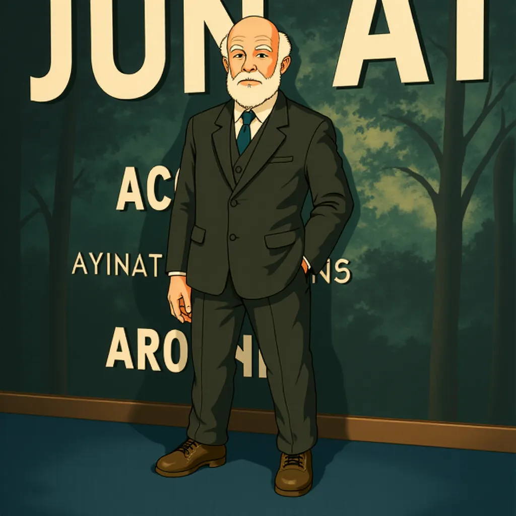 J.K. Simmons at an event for The Accountant 2 (2025) - Ghibli style