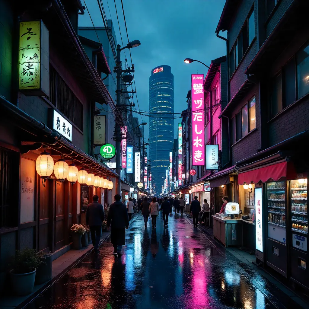 Shinjuku Streets: Tradition and Modern Tokyo