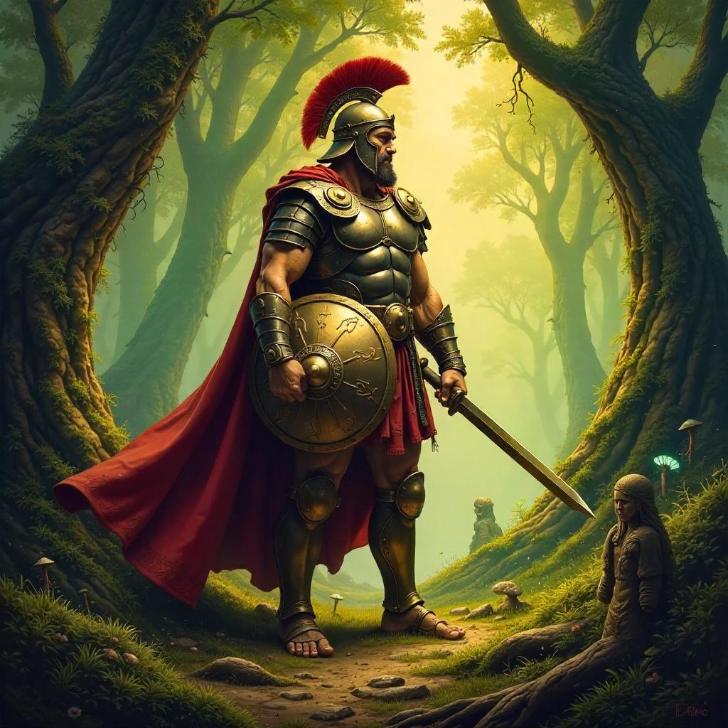 Gladiator in the Enchanted Forest