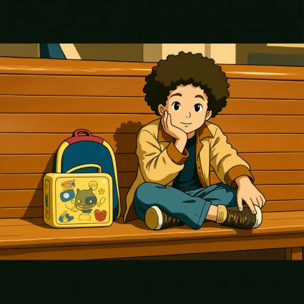Jaden Smith in The Pursuit of Happyness (2006) - Anime style