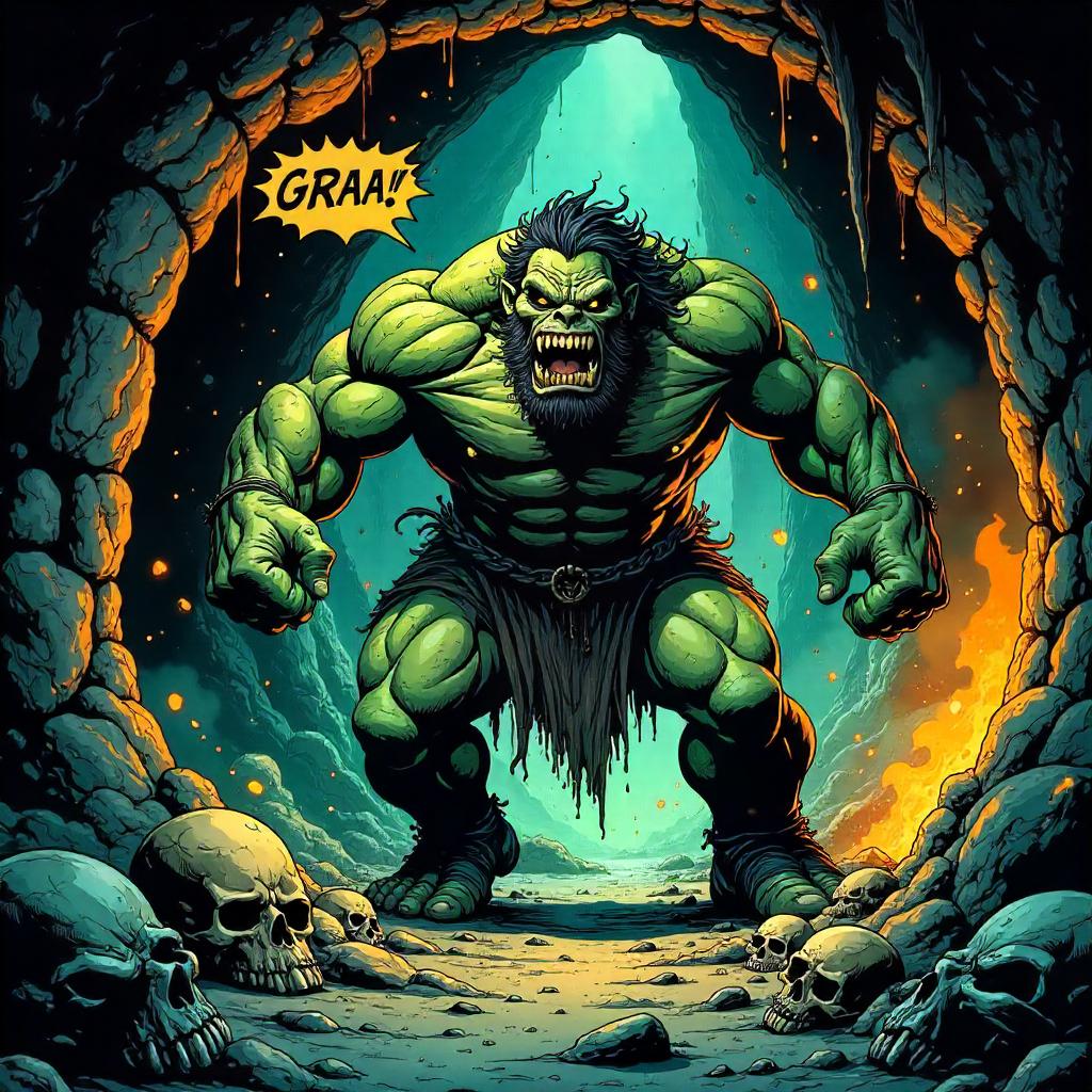 Troll in the Catacombs: Comic Book Showdown