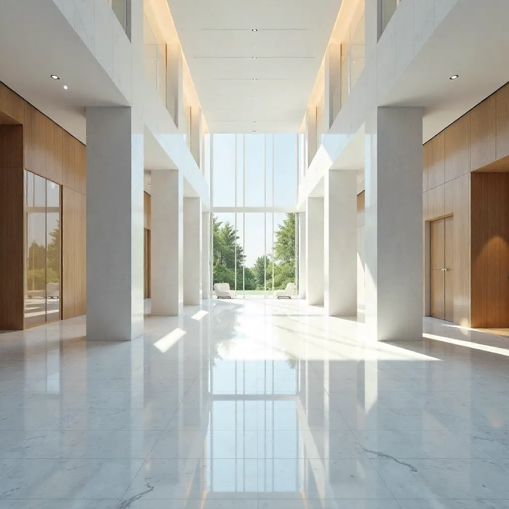 Symmetry in a Modern Interior Architecture