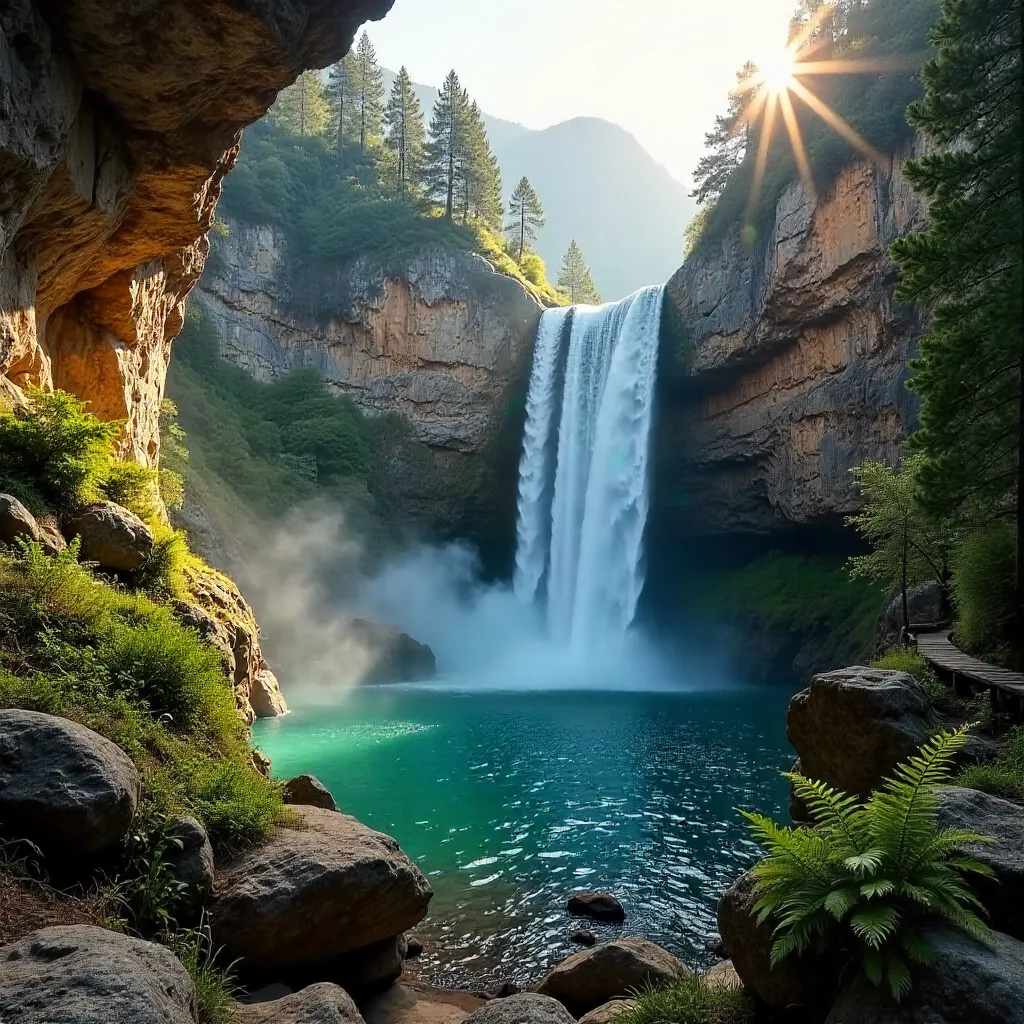 Kastamonu Canyon Waterfall: Turkish Nature