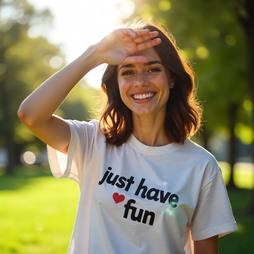 Sunlight Shield: Just Have Fun T-Shirt