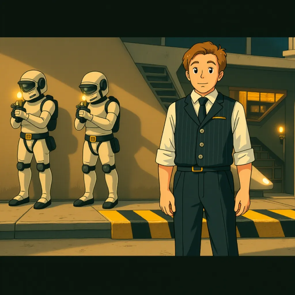Bryan Cranston in Total Recall (2012) - Anime style