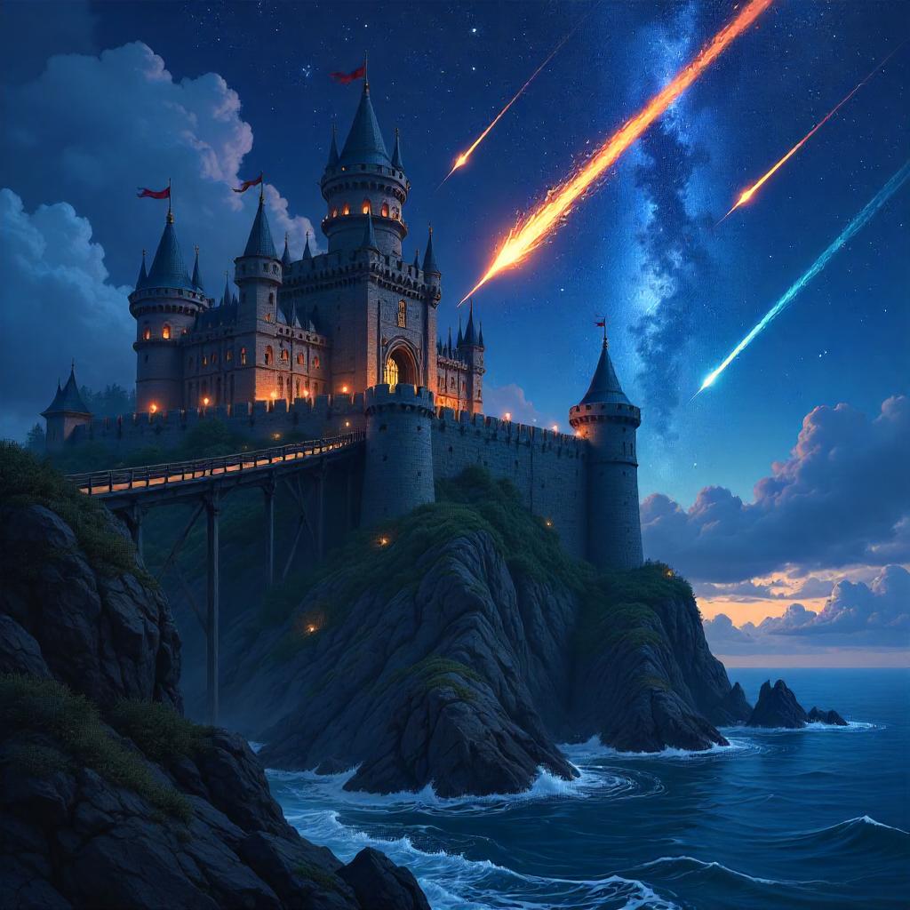 Fortress under Meteor Shower: Anime Night