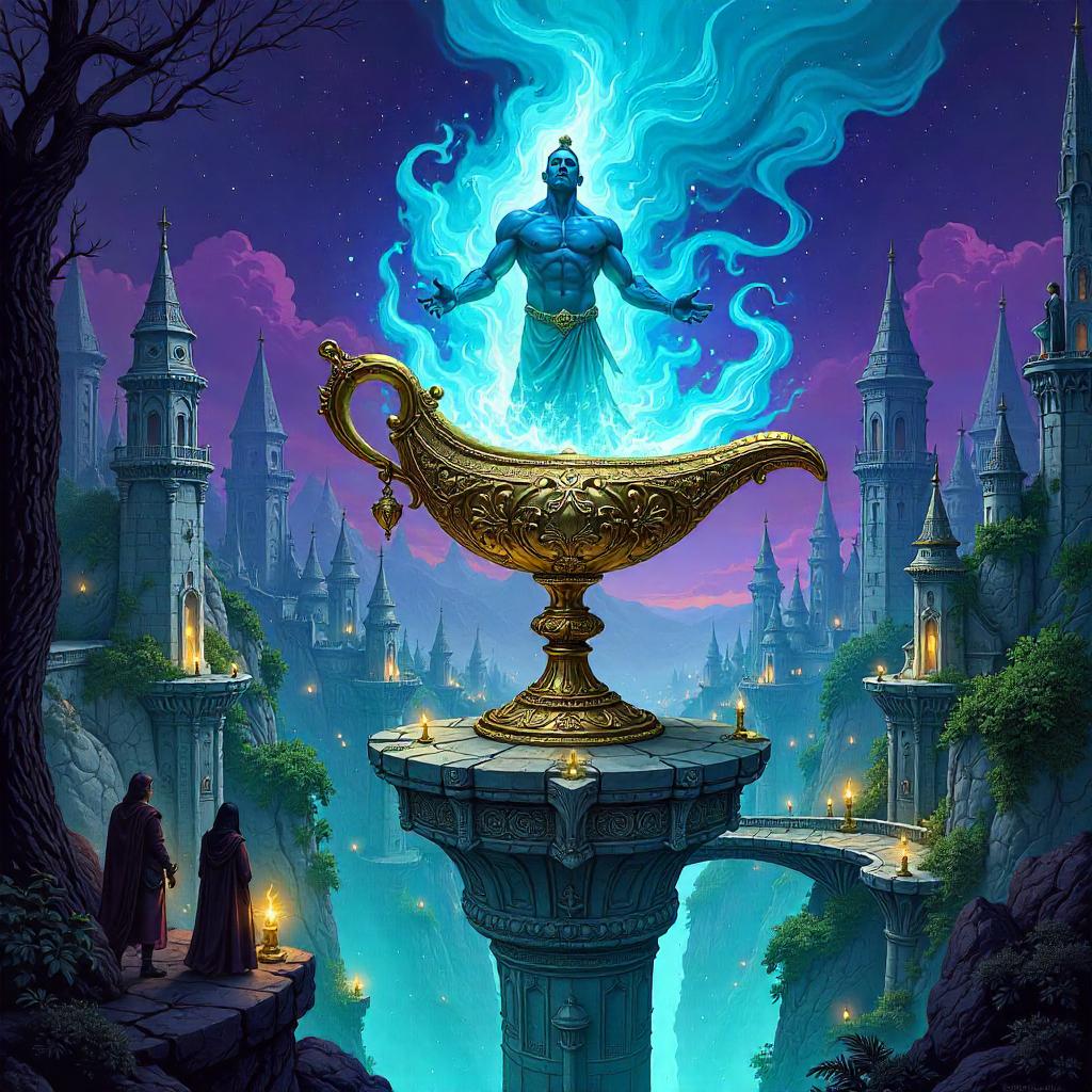 Genie of the Elven City: A Comic Book Revival