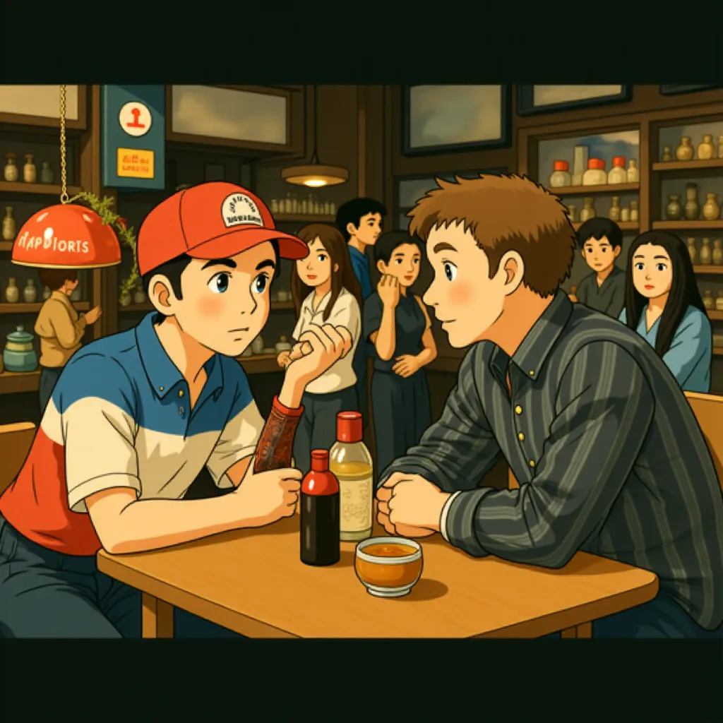 John C. Reilly and Will Ferrell in Talladega Nights: The Ballad of Ricky Bobby (2006) - Anime style
