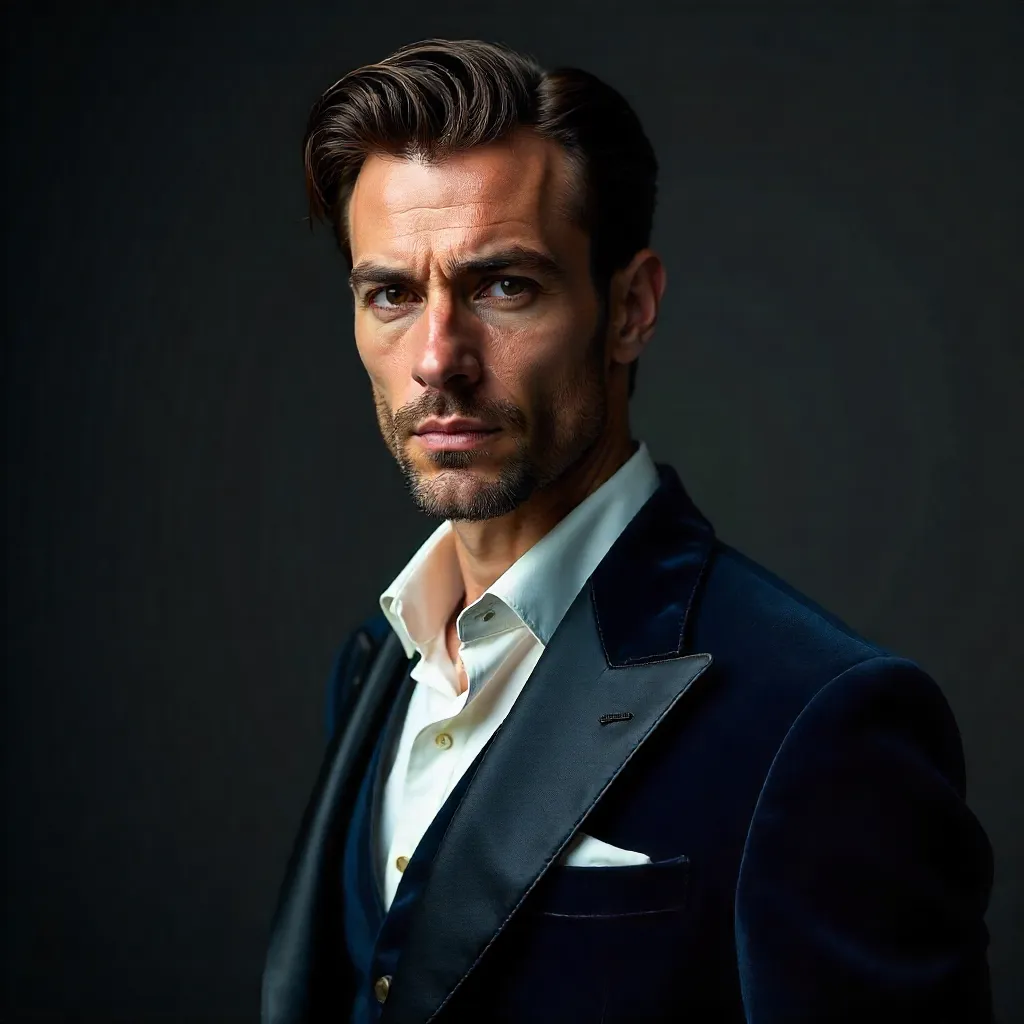 Modern Masculinity Fashion Portrait