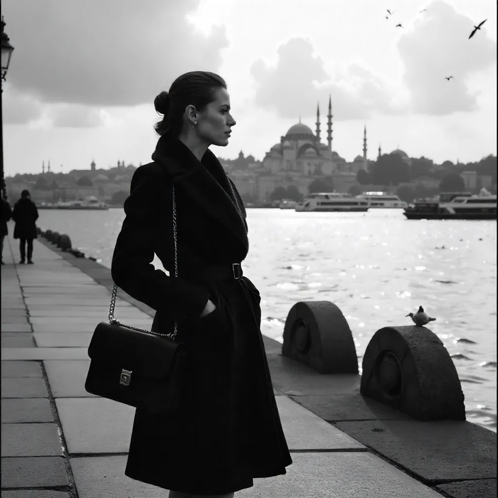 Elegance by the Bosphorus: A Monochrome Mystery