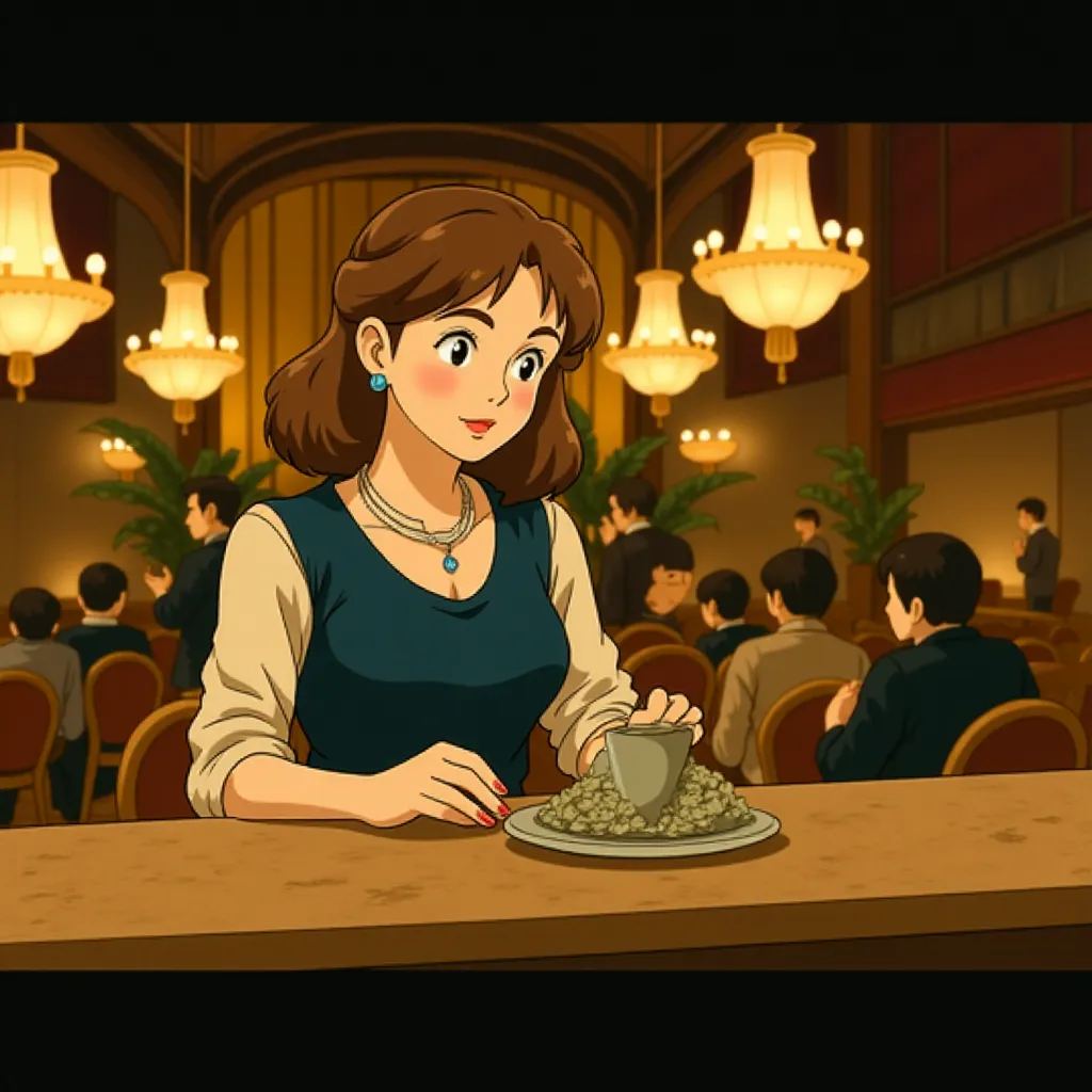 Emma Stone in Gangster Squad (2013) - Anime style