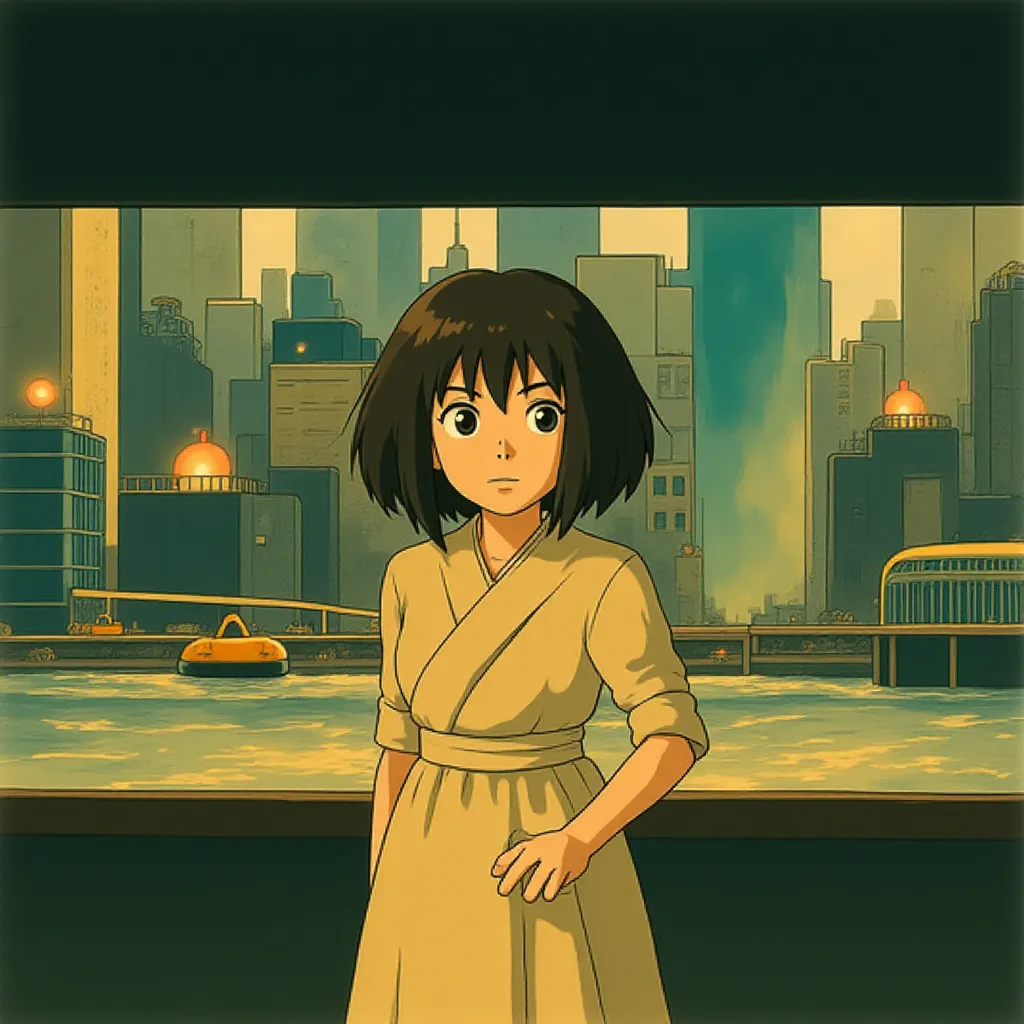 Scarlett Johansson in Ghost in the Shell (2017) - Anime style