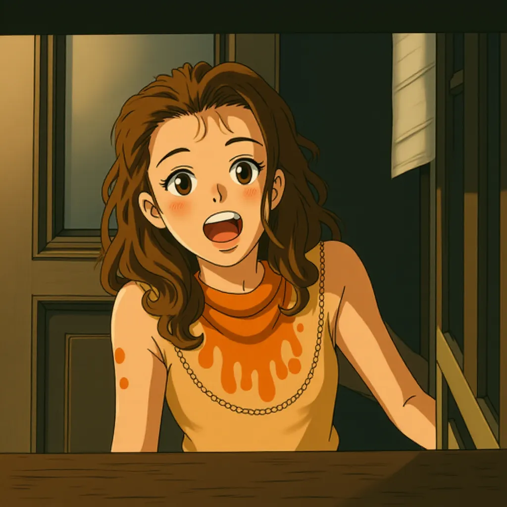 Claudia Silva in REC (2007) - Anime style