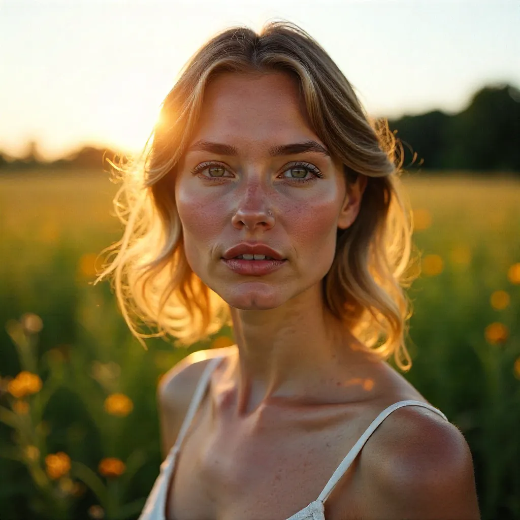 VSCO A10 Warm Vintage Portrait Look