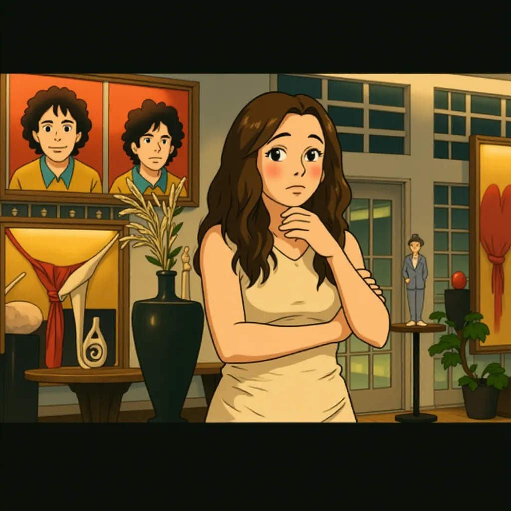 Kathryn Hahn in Glass Onion (2022) - Anime style