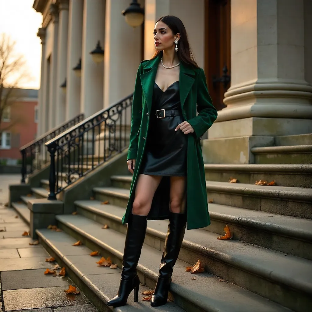 Chic Runway on Salem's Historic Steps