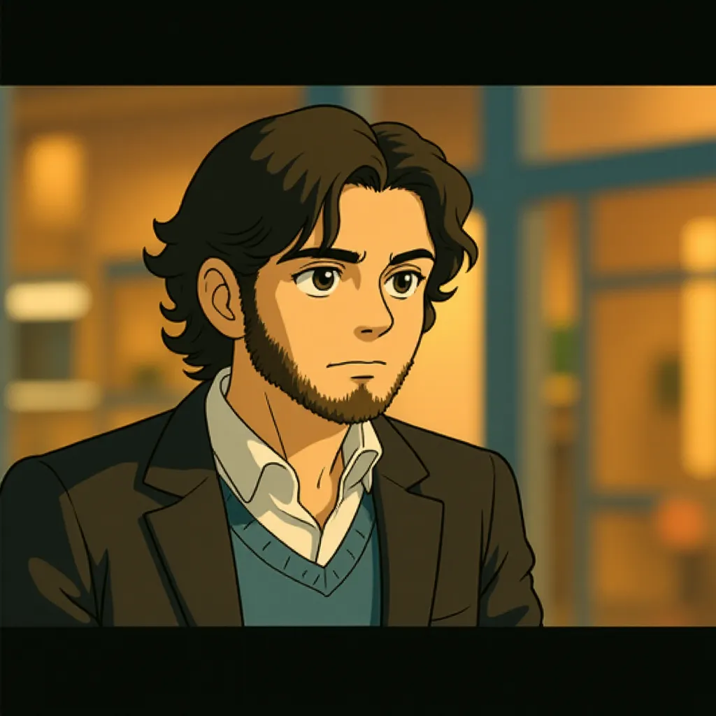 Michiel Huisman in The Age of Adaline (2015) - Anime style