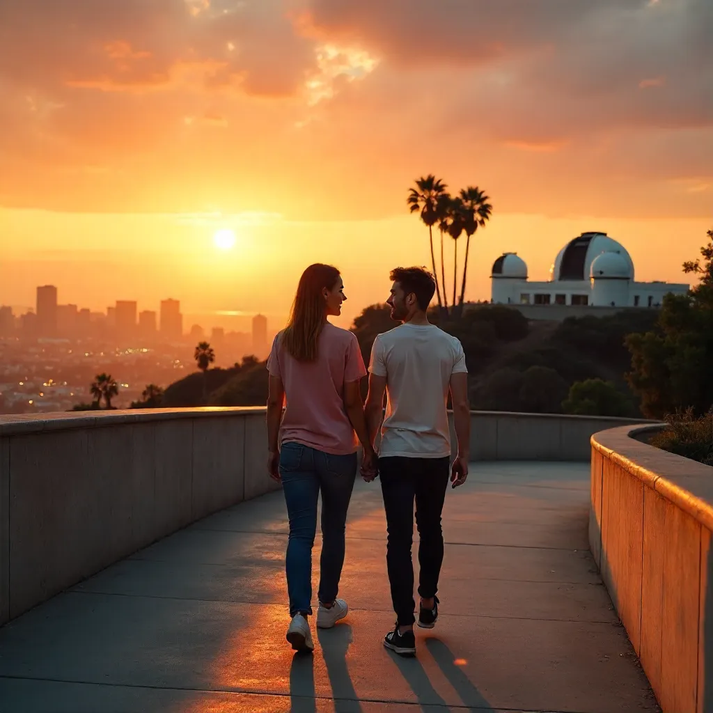 Sunset Stroll at Griffith Observatory
